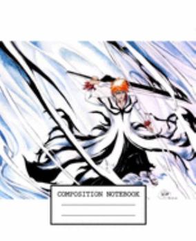 Paperback Composition Notebook: Anime Bleach Soft Glossy Cover Wide Ruled Lined Pages Book 7.5 x 9.25 Inches 110 Pages Book