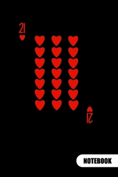 21. Notebook: Blackjack Notebook and Journal, ruled 6x9.