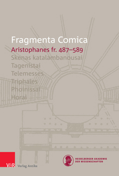 Hardcover Fragmenta Comica 10.8 Aristophanes Fr. 487-589 [German] Book