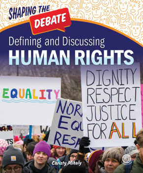 Hardcover Defining and Discussing Human Rights Book