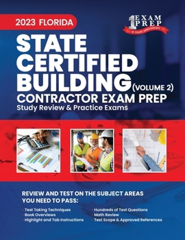 2023 FIorida State Certified Building Official: Volume 2: Study Review & Practice Exams