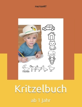 Paperback Kritzelbuch: ab 1 Jahr [German] Book