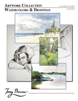 Paperback Artwork Collection - Watercolors & Drawings Book