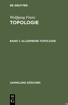 Hardcover Allgemeine Topologie [German] Book