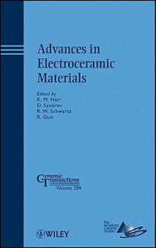 Hardcover Advances in Electroceramic Materials Book
