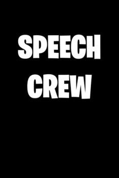 SPEECH CREW: 6x9 college ruled notebook perfect christmas gift for under 10 dollars