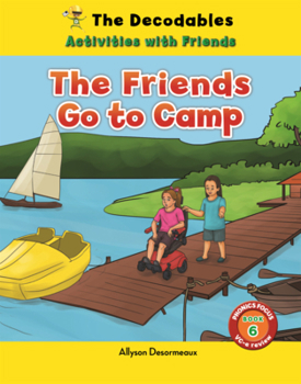 Library Binding Friends Go to Camp Book
