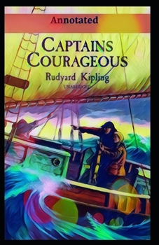 Paperback Captains Courageous Annotated Book