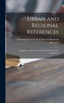 Hardcover Urban and Regional References: Supplement = Références Urbaines Et Regionales: Supplement Book