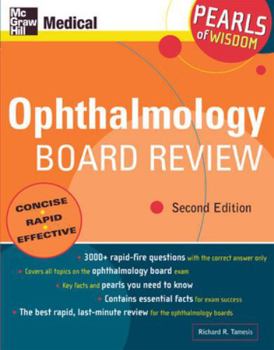 Paperback Ophthalmology Board Review: Pearls of Wisdom, Second Edition: Pearls of Wisdom, Second Edition Book