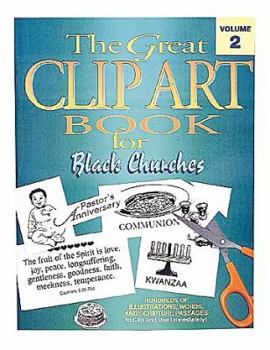Paperback Great Clip Art Book for Black Churches Book