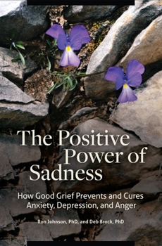 Hardcover The Positive Power of Sadness: How Good Grief Prevents and Cures Anxiety, Depression, and Anger Book