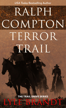Paperback Ralph Compton Terror Trail [Large Print] Book