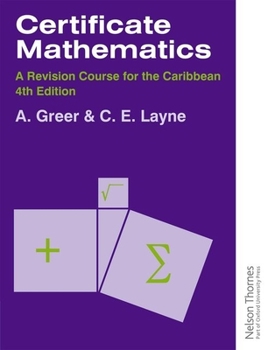 Paperback Certificate Mathematics - A Revision Course for the Caribbean Book