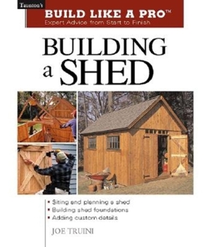 Paperback Building a Shed Book