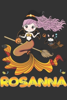 Rosanna: Rosanna Halloween Beautiful Mermaid Witch Want To Create An Emotional Moment For Rosanna?, Show Rosanna You Care With This Personal Custom ... Very Own Planner Calendar Notebook Journal