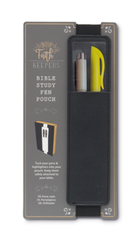 Office Product Faith Keepers Bible Study Pen Pouch Black Book