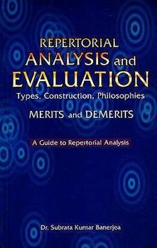 Paperback Repertorial Analysis and Evaluation Book