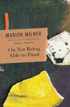 Paperback On Not Being Able to Paint Book