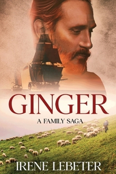 Paperback Ginger: A Family Saga [Large Print] Book