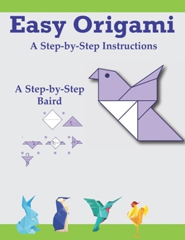 Paperback Easy Origami Book For Kids Book