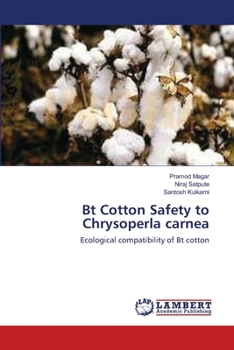 Paperback Bt Cotton Safety to Chrysoperla carnea Book
