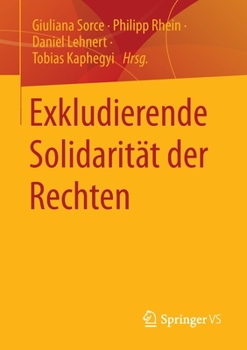 Paperback Exkludierende Solidarität Der Rechten [German] Book