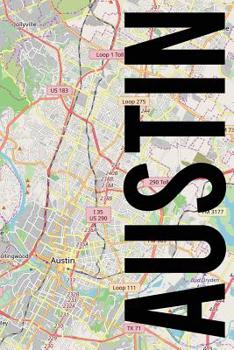 Paperback Austin: 6x9 blank lined journal Book