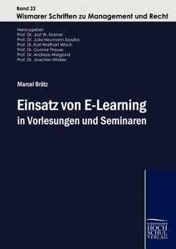 Paperback Einsatz von E-Learning in Vorlesungen und Seminaren [German] Book