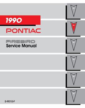 Perfect Paperback 1990 Pontiac Firebird Service Manual By Detroit Iron Book