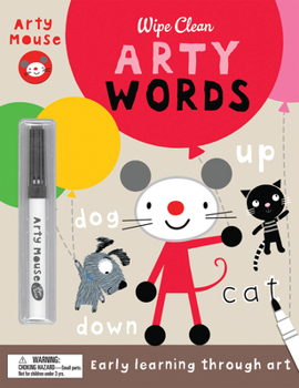 Arty Words: Early Learning Through Art - Book  of the Wipe Clean