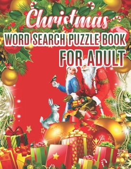 Paperback Christmas Word Search Puzzle book For Adult: Word Search Puzzle book (volume 1) Book