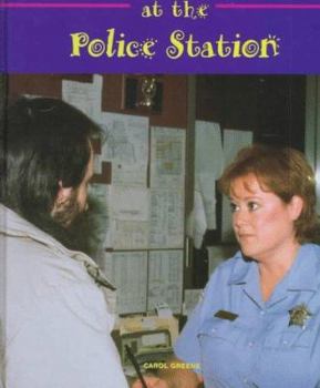 Library Binding At the Police Station Book