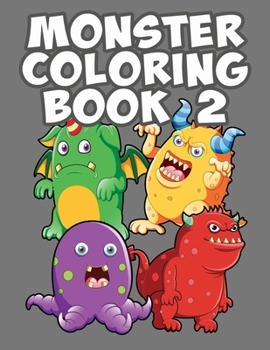Paperback Monster Coloring Book 2 Book