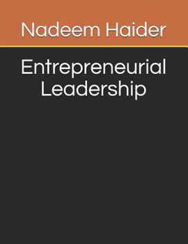 Paperback Entrepreneurial Leadership Book