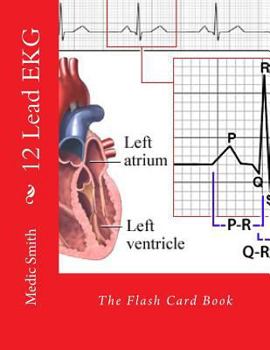 Paperback 12 Lead EKG: The Flash Card Book