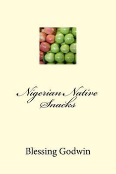 Paperback Nigerian Native Snacks Book