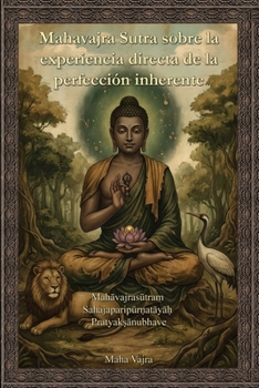 Paperback Mahavajra Sutra sobre la experiencia directa de la perfección inherente [Spanish] Book