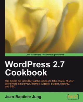Paperback Wordpress 2.7 Cookbook Book