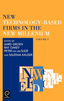 Hardcover New Technology-Based Firms in the New Millennium Book