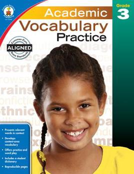 Paperback Academic Vocabulary Practice, Grade 3 Book