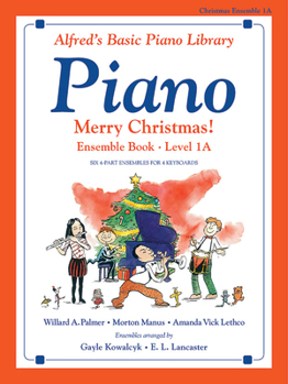 Paperback Alfred's Basic Piano Library: Merry Christmas! Ensemble, Bk 1a Book
