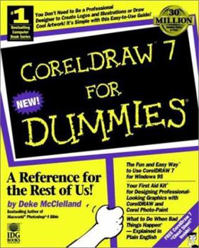 Paperback CorelDRAW 7 for Dummies Book