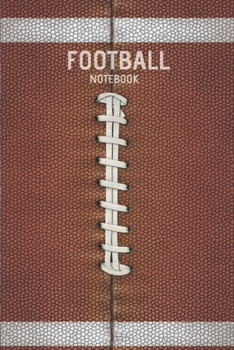 Paperback Football Notebook: Fantasy Football Kids High School Notebook Book