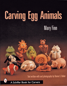 Paperback Carving Egg Animals Book