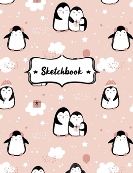 Paperback Sketchbook: Sketchbook for Kids, Girls & Boys, Blank Unlined Paper for Drawing, Sketching, Doodling or Learning to Draw, Large 8.5 Book