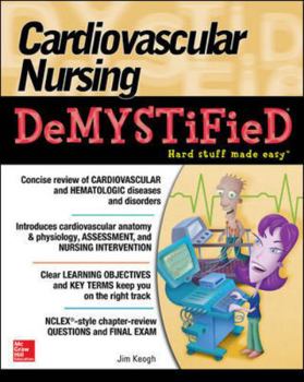 Paperback Cardiovascular Nursing Demystified Book
