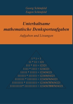 Paperback Unterhaltsame mathematische Denksportaufgaben: Aufgaben und Lösungen [German] Book