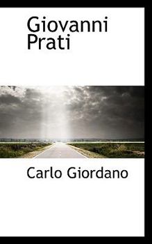 Paperback Giovanni Prati [Italian] Book