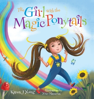 Hardcover The Girl with the Magic Ponytails Book